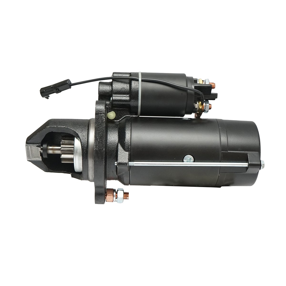 Electromotor 12V/3KW pentru John Deere, Massey Ferguson cod OEM AL70852, AL81154, RE501767, RE503226, RE504807, RE507444, RE507639, RE508322, RE523501, RE60171, RE60239, RE70728, 1903103M91, 1903117M91, 4500732R91